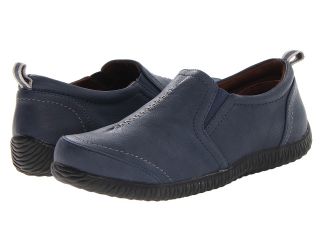 VIONIC with Orthaheel Technology Zoe Casual Flat Womens Shoes (Navy)