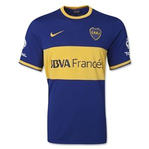 Nike Boca Juniors 13/14 Home Soccer Jersey