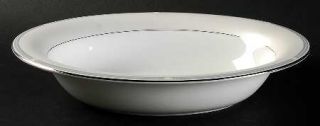 Wedgwood Notting Hill 10 Oval Vegetable Bowl, Fine China Dinnerware   London Co