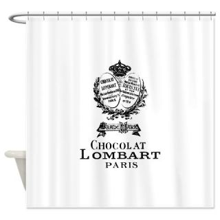  chocolat Shower Curtain  Use code FREECART at Checkout