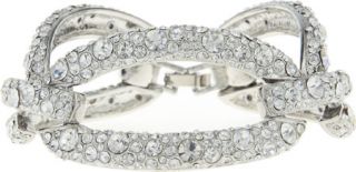 Womens Nina Bolan   Rhodium/Czech Crystal Bracelets