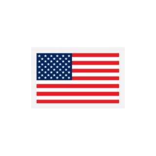 Shoplet select U.S.A. Flag Packing List Envelopes