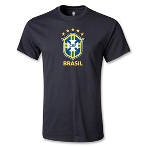 Euro 2012   Brazil T Shirt (Black)