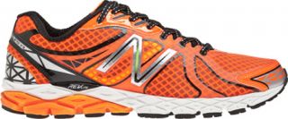 Mens New Balance M870v3   Orange/White Running Shoes