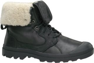 Mens Palladium NB Baggy Fur 02750   Black/White Boots