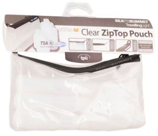 Sea To Summit Travellinglight Tpu Clear Zip Top Pouch