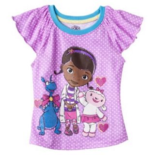 Toddler Girls Tee Shirts   Lilac 4T