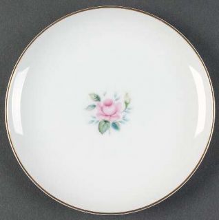 Style House Miniver Bread & Butter Plate, Fine China Dinnerware   Pink Roses Cen