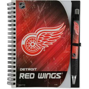 Detroit Red Wings 5x7 Spiral Notebook And Pen Set