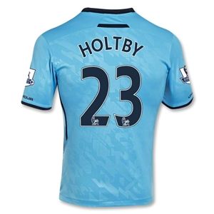 Under Armour Tottenham 13/14 HOLTBY Away Soccer Jersey