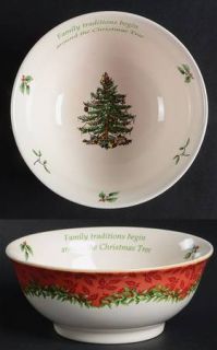 Spode Christmas Tree Green Trim 2013 Annual 6 Candy Bowl, Fine China Dinnerware