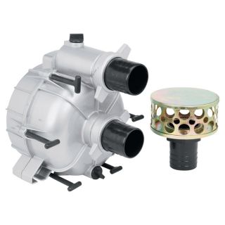 Full Trash Water Pump ONLY   For Straight Keyed Shafts, 3 Inch Ports, 13,983 GPH