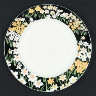 Mikasa Summer Night Dinner Plate, Fine China Dinnerware   Joan Luntz,Bone,Yellow