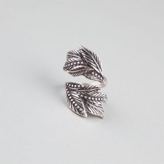 Leaf Wrap Ring Silver In Sizes 7, 8 For Women 238676140