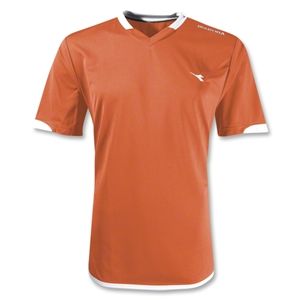 Diadora Uffizi Soccer Jersey (Orange)