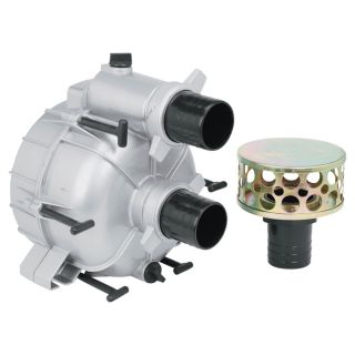 Powerhorse Full Trash Water Pump ONLY   For Threaded Shafts, 3 Inch Ports, 11,