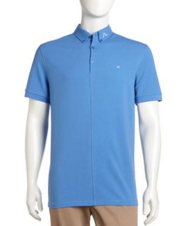 Rubi Pique Golf Shirt, Blue