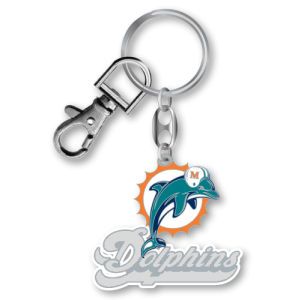 Miami Dolphins AMINCO INC. Heavyweight Keychain
