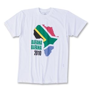 Objectivo Bafana 2010 Soccer T Shirt (White)