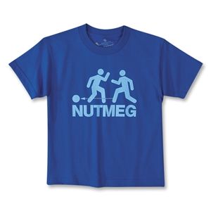 Who Are Ya Nutmeg Soccer T Shirt (Royal)