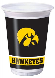Iowa Hawkeyes 20 oz. Plastic Cups