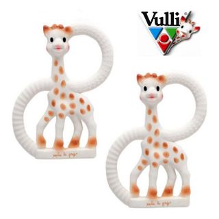 Vulli Sopure Sophie The Giraffe Teething Rings (pack Of 2)