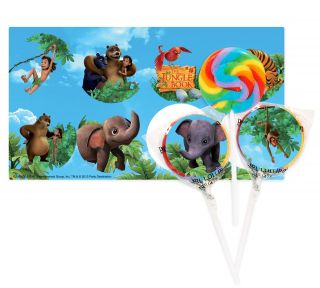 The Jungle Book Small Lollipop Sticker Kit