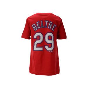 Texas Rangers Adrian Beltre Majestic MLB Youth Official Player T Shirt