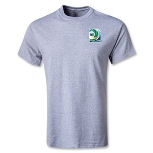 FIFA Confederations Cup 2013 Small Emblem T Shirt (Gray)