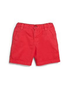 Hartstrings Infants Cotton Twill Shorts   Red