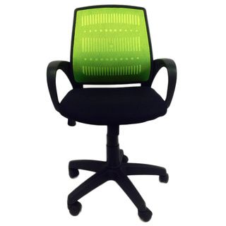 Black/ Green Office Swivel Chair