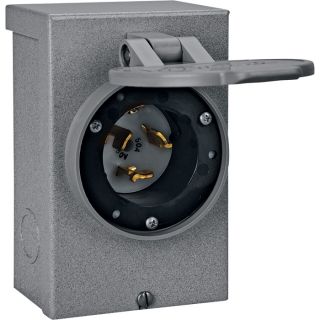 Reliance Raintight Power Inlet Box   50 Amp, Model PB50