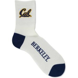 California Golden Bears For Bare Feet Ankle White 501 Sock