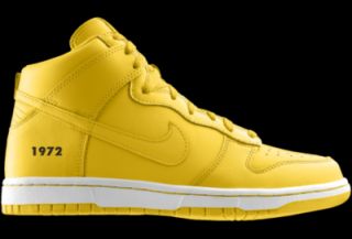 Nike Dunk High iD Custom Mens Shoes   Yellow
