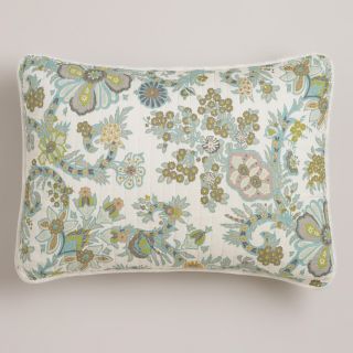 Indian Floral Alisha Pillow Shams, Set of 2   World Market