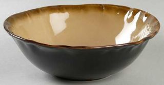 American Atelier Abalone Gold (Round) Soup/Cereal Bowl, Fine China Dinnerware  