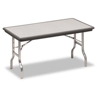 Iceberg Enterprises Indestruc Tables Too Folding Table, Rectangular, 72d x 30