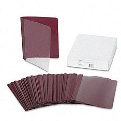 Coated Avery Durable Clear Front Report Covers (25 Per Box)