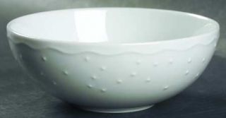 Crate & Barrel China Water Music Coupe Cereal Bowl, Fine China Dinnerware   All