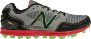 Mens New Balance Zero v2 Trail   Grey/Red Running Shoes