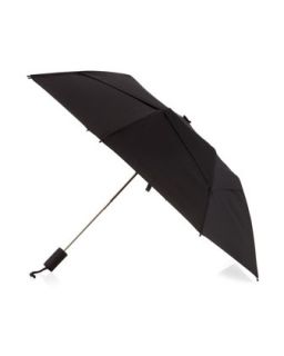 Vented Auto Open & Close Umbrella, Black