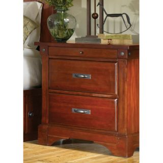 A America Kalispell 2 Drawer Nightstand KAL RM 5 75 0