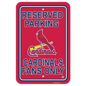 St. Louis Cardinals Parking Sign