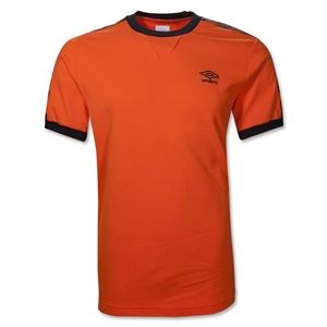 Umbro Ringer SOCCER T Shirt (Orange)