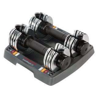 Weider Speed Weight Adjustable Dumbbells   2.5 12.5 lbs. Multicolor   WSAW2505