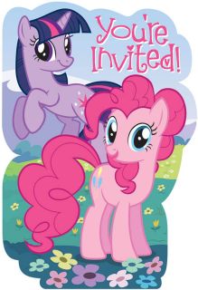 My Little Pony Friendship Magic Invitations