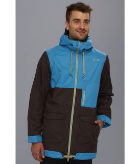 Oakley Ship Yard Snowboarding Jacket Mens Coat (Blue)