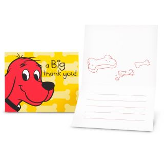 Clifford The Big Red Dog   Thank You Notes