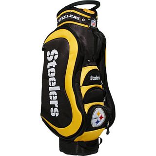NFL Pittsburgh Steelers Medalist Cart Bag Black   Team Golf Golf Bags
