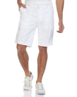 True Micro Twill Shorts, White